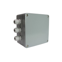 Соединительная балансировочная коробка для 4-х тензодатчиков Pavone Sistemi CGS4-C. Алюминий. Соединительная балансировочная коробка для 4-х тензодатчиков Pavone Sistemi CGS4-C. Алюминий.